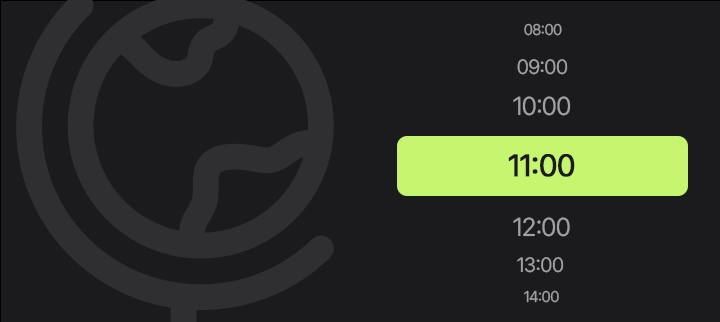 Invites go out on the team timezone, hours before the event.
